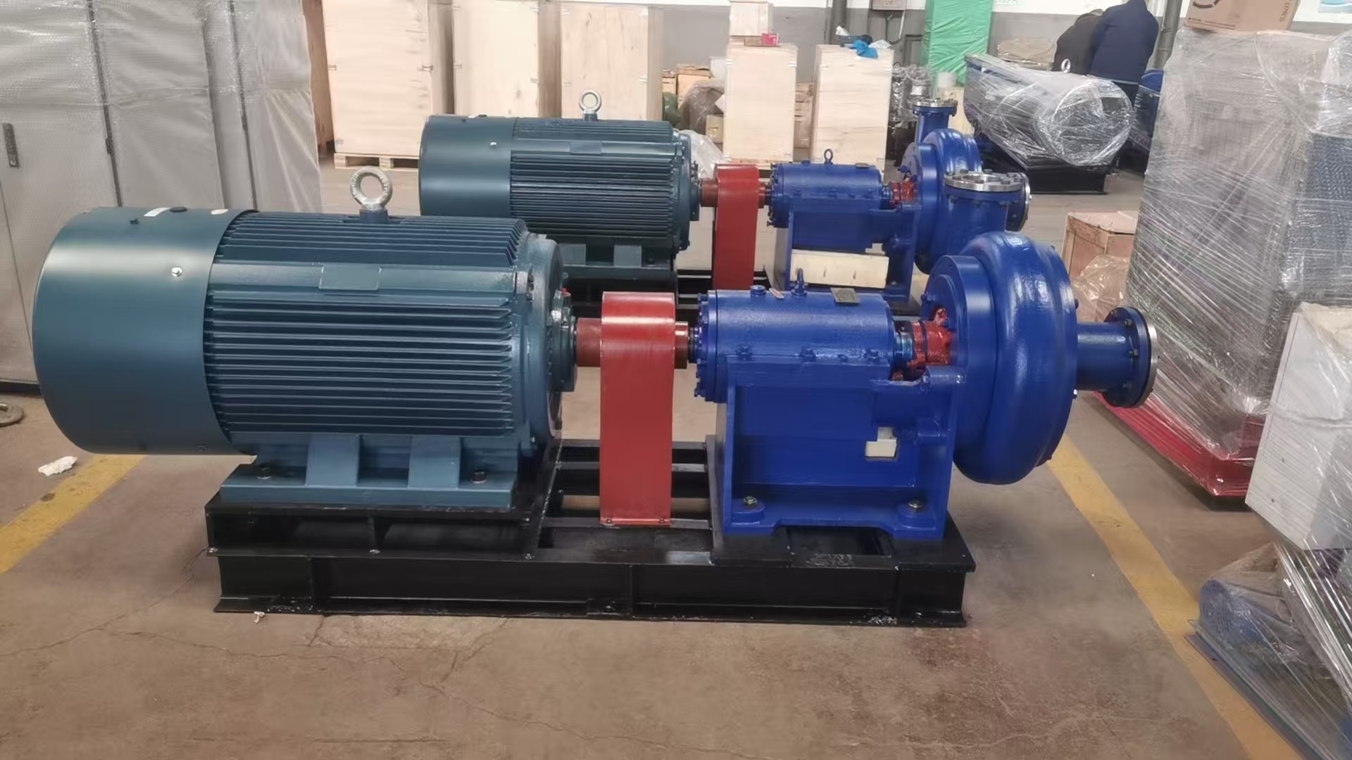 湖北隧道用主排水泵首批完成发货